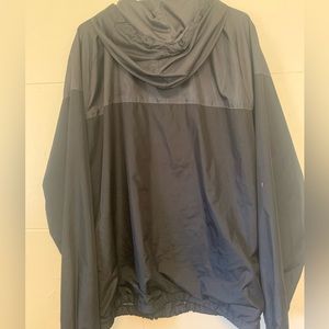 Black zip up spring jacket